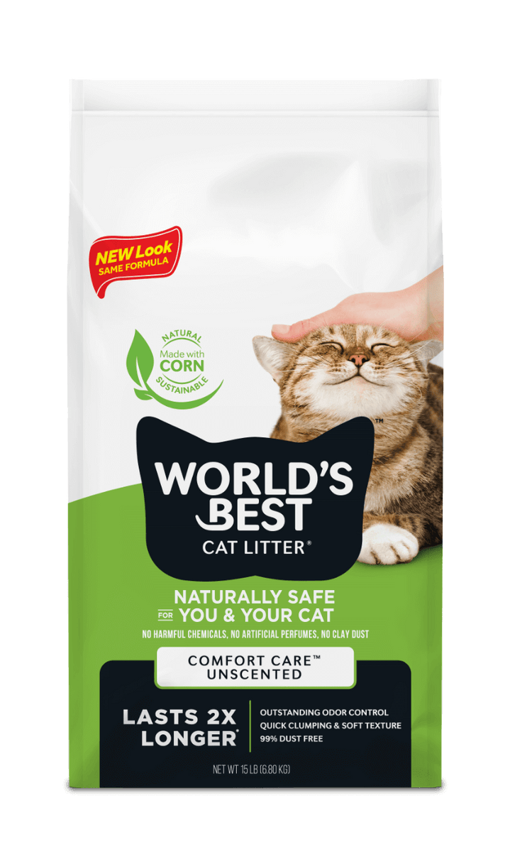 World s Best Cat Litter Comfort Care Unscented Cat Litter Altoona IA Des Moines IA Urbandale IA West Des Moines IA Bone a Patreat