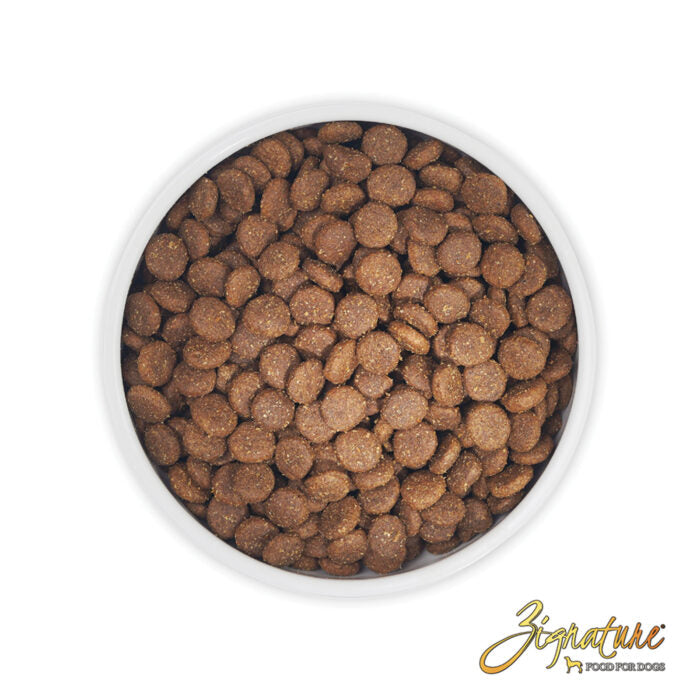 Zignature duck formula outlet dog food