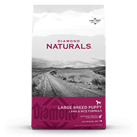 Diamond Naturals Large Breed Puppy Lamb Rice Formula Dry Dog