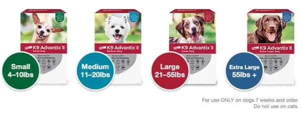 K9 advantix ii extra hotsell large dog 4 pack