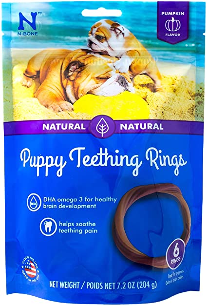 Natural natural puppy teething rings best sale