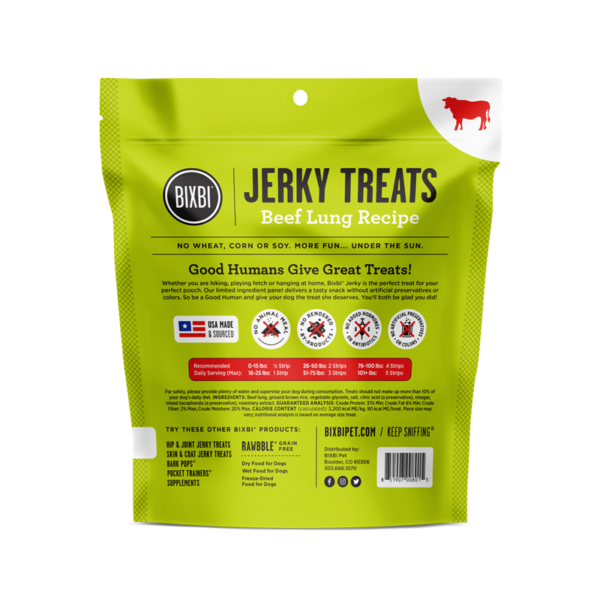 Bixbi jerky treats sale