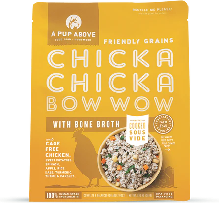 A Pup Above Chicka Chicka Bow Wow Dog Food PICK UP ONLY