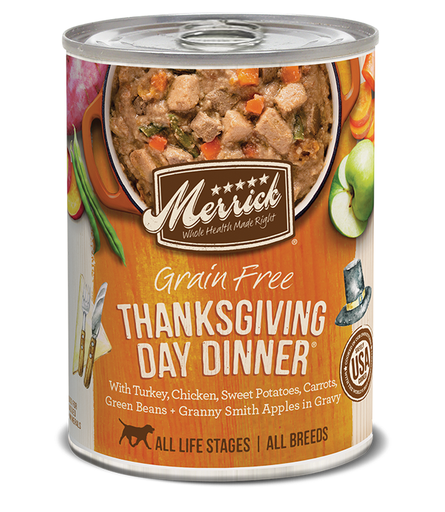 Merrick Grain Free Thanksgiving Day Dinner in Gravy Wet Dog Food