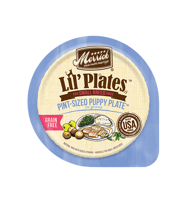 Merrick puppy cheap plate beef