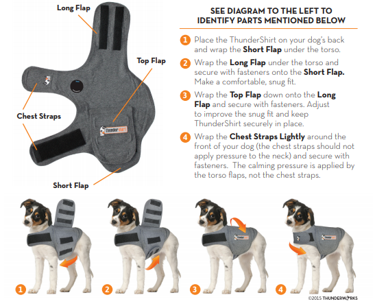 Thundershirt Dog Anxiety Jacket