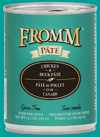 Fromm canned dog outlet food