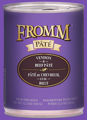 Fromm Venison Beef Pate Wet Dog Food Des Moines IA West Des