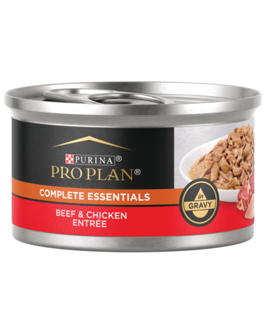 Purina Pro Plan Beef Chicken Entr e in Gravy Wet Cat Food