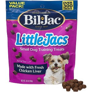 Bil Jac Little Jacs with Chicken Liver Soft Dog Treats Des