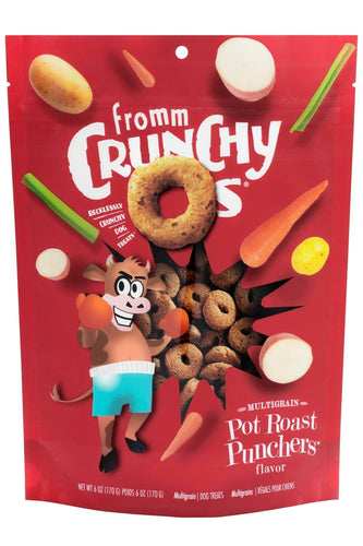 Fromm - Crunchy O's Pot Roast Punchers Flavor Dog Treats