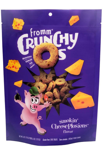 Fromm - Crunchy O's Smokin' CheesePlosions Flavor Dog Treats