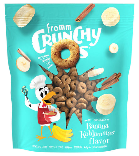 Fromm - Crunchy O's Banana Kablammas Flavor Dog Treats