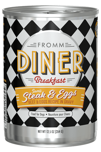 Fromm - Diner Breakfast Sam's Steak & Eggs Beef & Eggs in Gravy Wet Dog Food