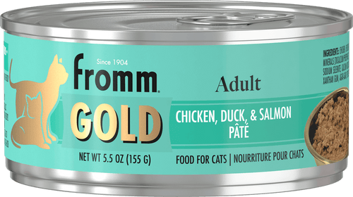 Fromm - Adult Gold Chicken, Duck, and Salmon Pate Wet Cat Food