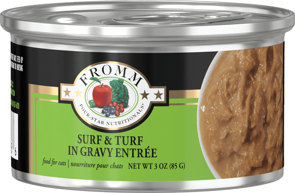 Fromm - Shredded Surf & Turf in Gravy Entree Wet Cat Food