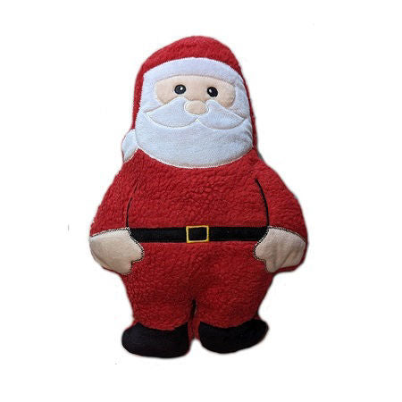 Barker's Bowtique - Holiday Fleece Santa Dog Toy