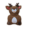 Barker's Bowtique - Holiday Fleece Reindeer Dog Toy