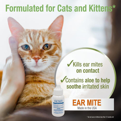 Four Paws -  Healthy Promise Aloe Ear Mite Treatment For Cats