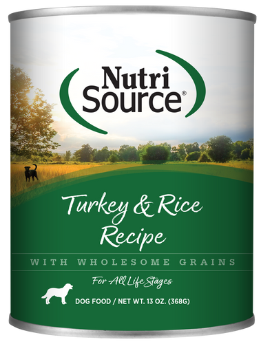 NutriSource - Turkey & Rice Recipe Wet Dog Food