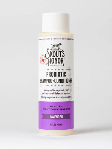 Skout's Honor - Probiotic Shampoo + Conditioner for Dogs