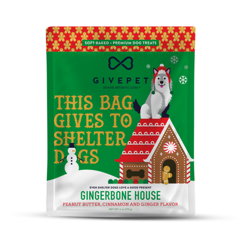 GivePet - Gingerbone House Dog Treats