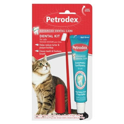 Sentry - Petrodex Dental Kit Cat Malt Toothpaste