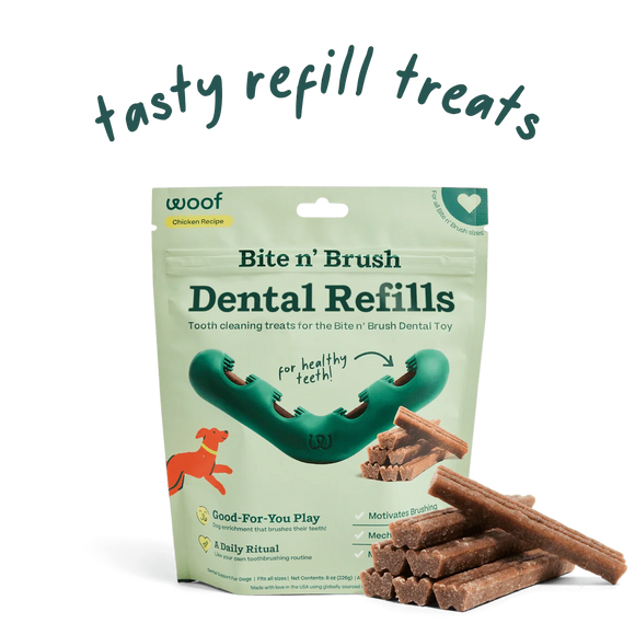 Woof Pet - Bite n' Brush Refills for Dogs