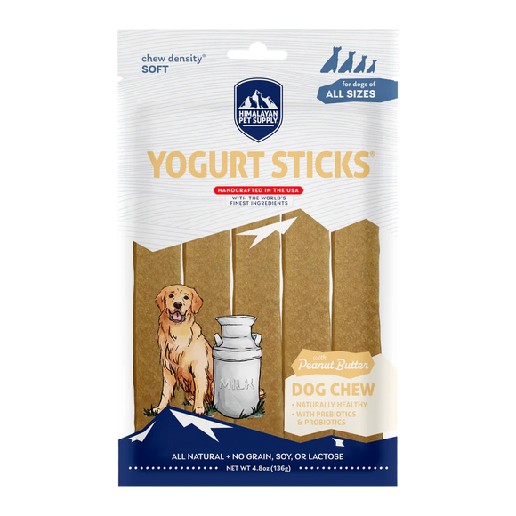 Himalayan Pet Supply - Yogurt Peanut Butter Sticks Dog Treat