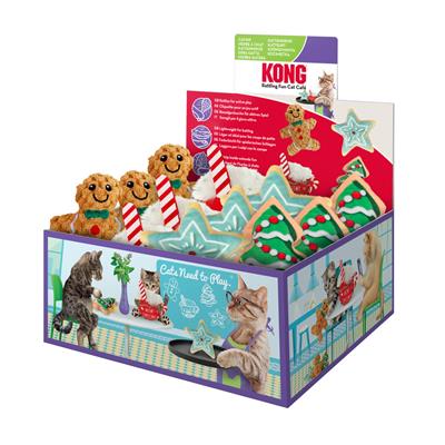 Kong - Holiday Scrattles Cafe Cat Toy