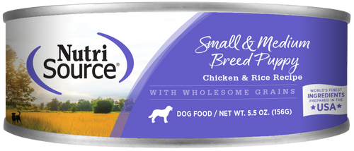 NurtiSource - Small & Medium Breed Puppy Formula Wet Dog Food