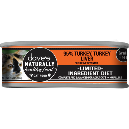 Dave s Naturally Healthy 95 Turkey Turkey Liver Pate Wet Cat Food Altoona IA Des Moines IA Urbandale IA West Des Moines IA Bone a Patreat