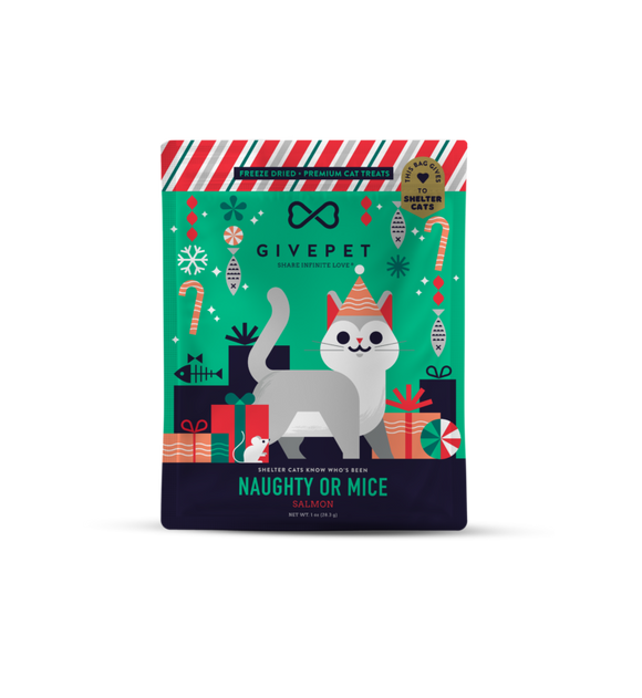 GivePet - Naughty or Mice Freeze-Dried Cat Treats