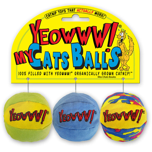 Yeowww! Catnip - My Cat Balls Cat Toy