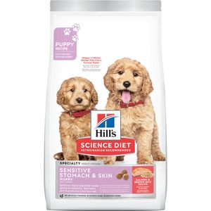 Hill's Science Diet - Puppy Sensitive Stomach & Sensitive Skin Salmon & Brown Rice Recipe Dry Dog Food