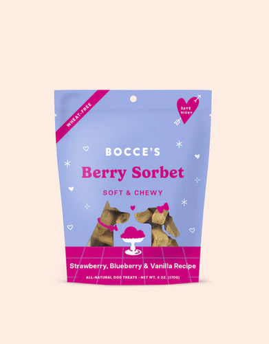 Bocce's Bakery - Berry Sorbet Soft & Chewy Dog Treat