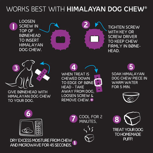 Himalayan Pet Supply - Bonehead Chew Accessory for Dogs