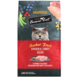 Fussie Cat - Market Fresh Chicken & Turkey Dry Cat Food