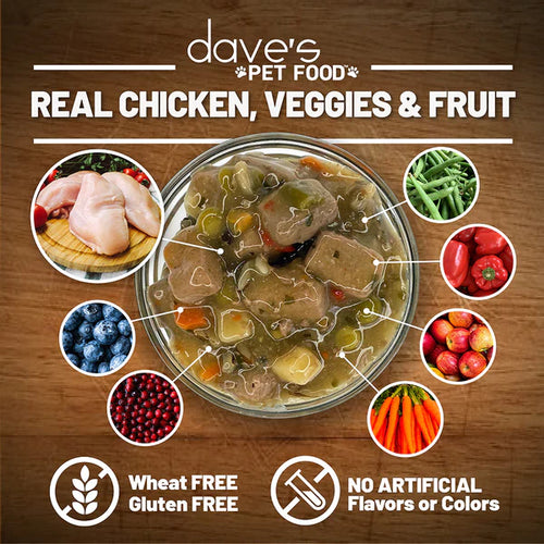 Dave's Pet Food - Stewlicious Chicken Casserole Wet Dog Food