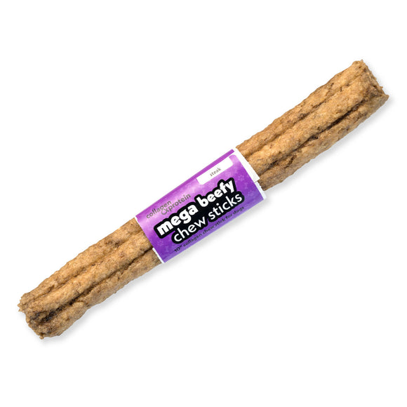 Frankly - Beef Collagen Mega Beefy Steak Flavored Chew Sticks Dog Treat