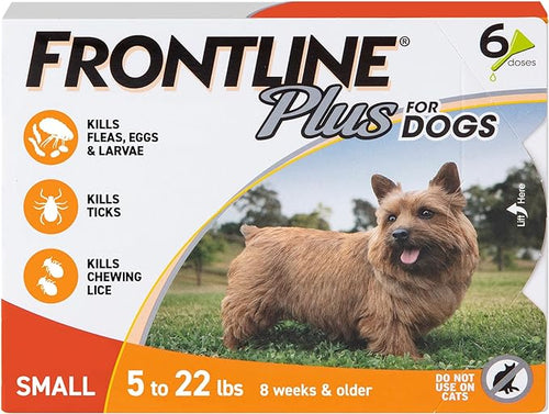 Frontline - Plus Flea and Tick Treatment for Dogs 3-pack