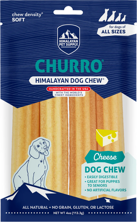 Himalayan Pet Supply - Churro Cheese Chew for Dogs