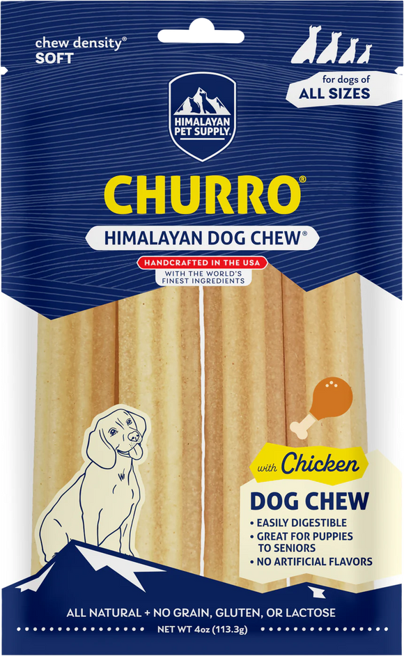 Himalayan Pet Supply - Churro Chicken Chew for Dogs