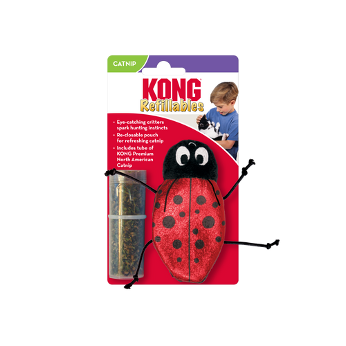 Kong - Refillables Ladybug Cat Toy