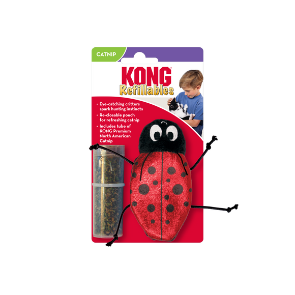 Kong - Refillables Ladybug Cat Toy