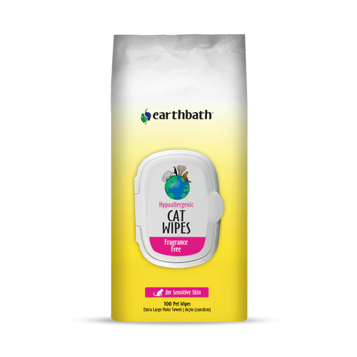 EarthBath - Hypoallergenic Cat Wipes