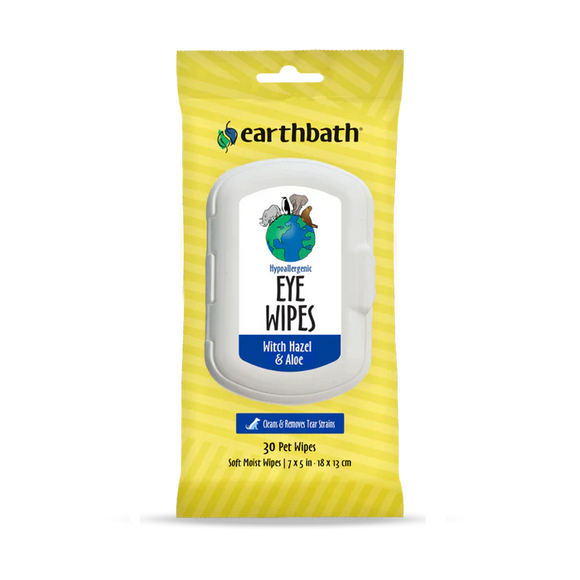 EarthBath - Hypoallergenic Eye Wipes for Pets