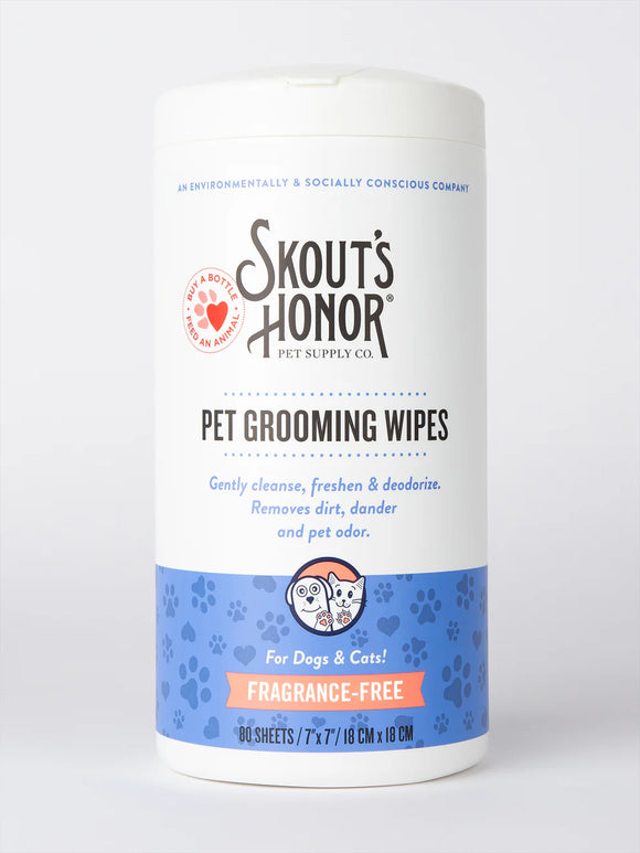 Skout's Honor - Pet Grooming Wipes for Pets