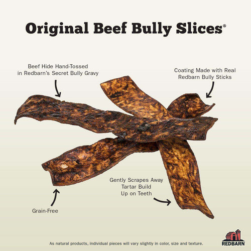 RedBarn - Bully Slices Hickory BBQ Flavor Dog Treat