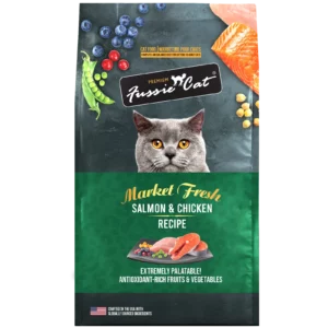 Fussie Cat - Market Fresh Salmon & Chicken Dry Cat Food